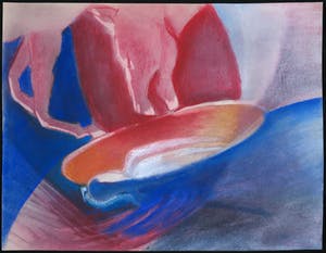 Joe Wols - Krijttekening, Abstract kopen? Bied vanaf 1!