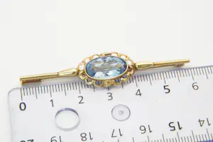 73 - Vintage 14 karaats geelgouden broche kopen? Bied vanaf 120!