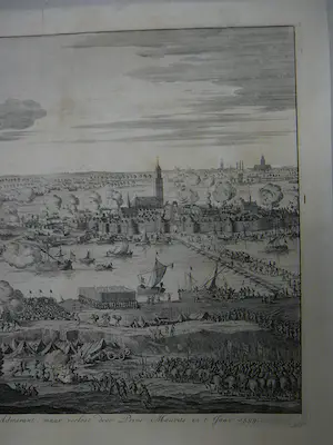 Jan Luyken - Zaltbommel Het beleg door Mendoza kopen? Bied vanaf 75!