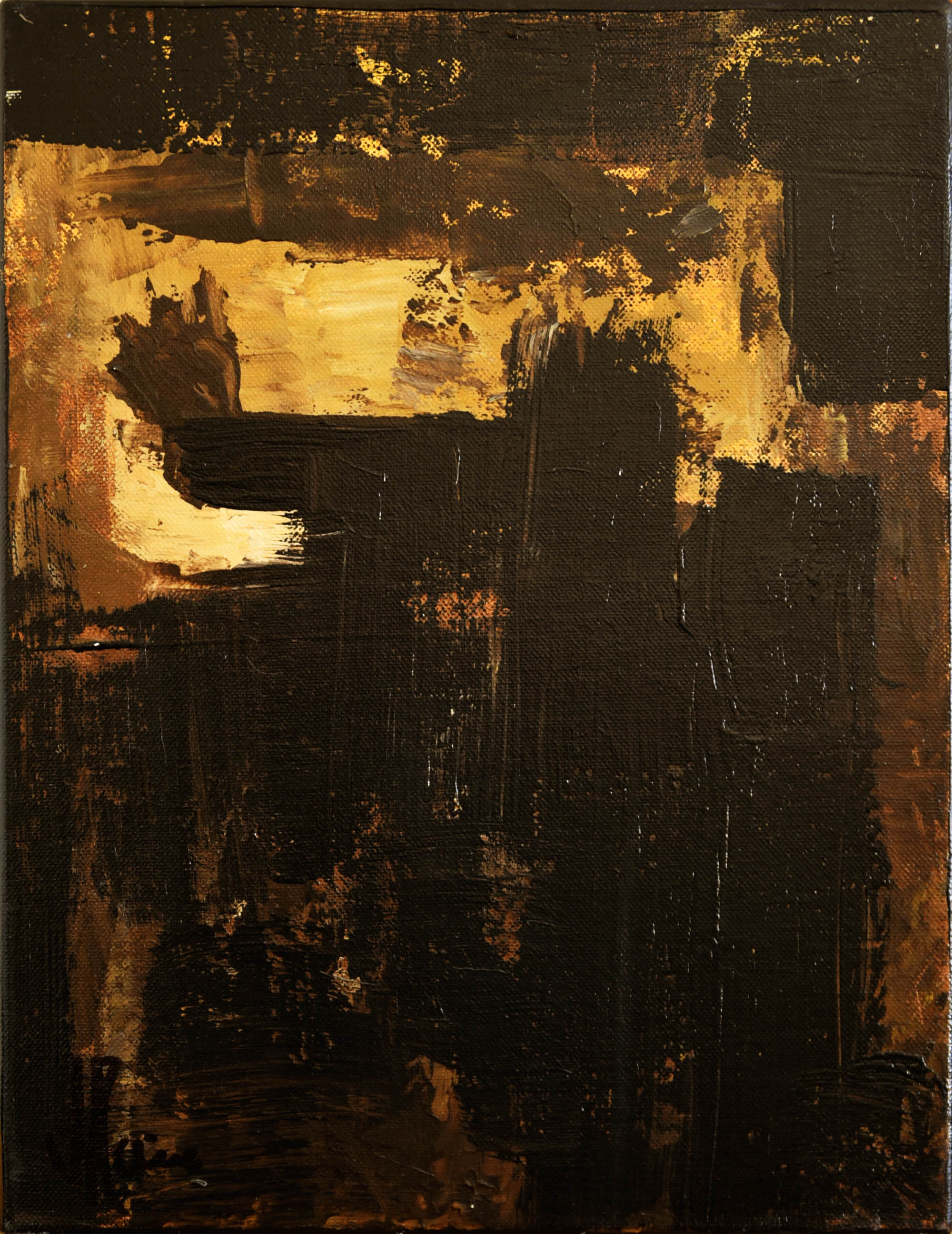 Jean-Jacques Marie - Abstraction n°1427, composition dynamique prête à exposer kaufen? Bieten Sie von 80!