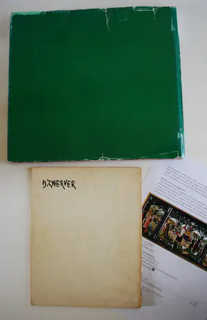 Dolf Zwerver - [3x] - Gesigneerd hardcover boek 2002 + Catalogus uit 1973 + Uitnodiging 2010 kopen? Bied vanaf 50!