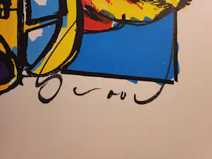 Herman Brood - Beetle - nr. 166 / 200 - gesigneerd - nieuwstaat kopen? Bied vanaf 195!