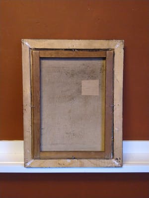 Niet of onleesbaar gesigneerd - Hollandse School 19e eeuw - Oude monnik met bijbel kopen? Bied vanaf 1!