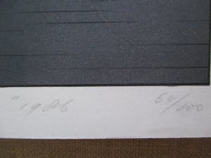 Marinus Fuit - Litho "Uitgespaarde vorm scheepsroer" kopen? Bied vanaf 45!