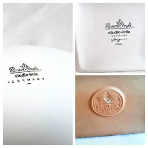 Rosenthal - 3 Designer Porzellan Vasen Studio-Line, Pollo, Papiertüte, Milchkarton 70erJahre kopen? Bied vanaf 140!