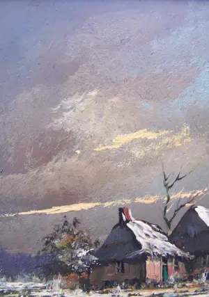 Rick Theunissen - Winterlandschap kopen? Bied vanaf 55!