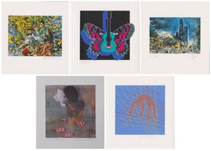 Willem F. Wagner - e.a: Collectie van vijf handgesigneerde zeefdrukken kopen? Bied vanaf 19!