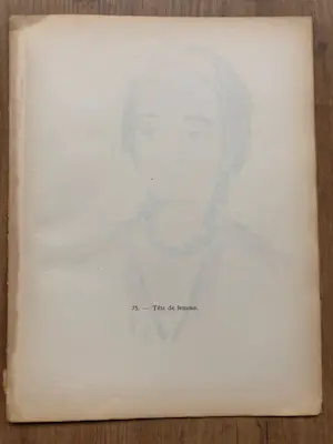 Kees van Dongen - Pochoir Tete de Femme 1925 kopen? Bied vanaf 175!