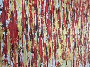 John Foppen - Rapsody In Gold + Red. ...... # K 04 . XL. GROOT. kopen? Bied vanaf 179!