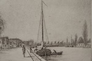 M. E. Tims - Stadsgezicht: Oude Wetering kopen? Bied vanaf 45!