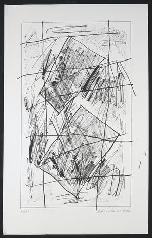 Jan Schoonhoven - Complete portfolio met 12 zeefdrukken, Formatie kopen? Bied vanaf 2400!