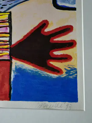 Corneille - Vrolijk Kleurrijk Groot werk GESIGNEERD 1993 Pinokkio kopen? Bied vanaf 675!