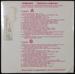 Danielle Lemaire - LP, Darling / Inner Landscapes kopen? Bied vanaf 1!