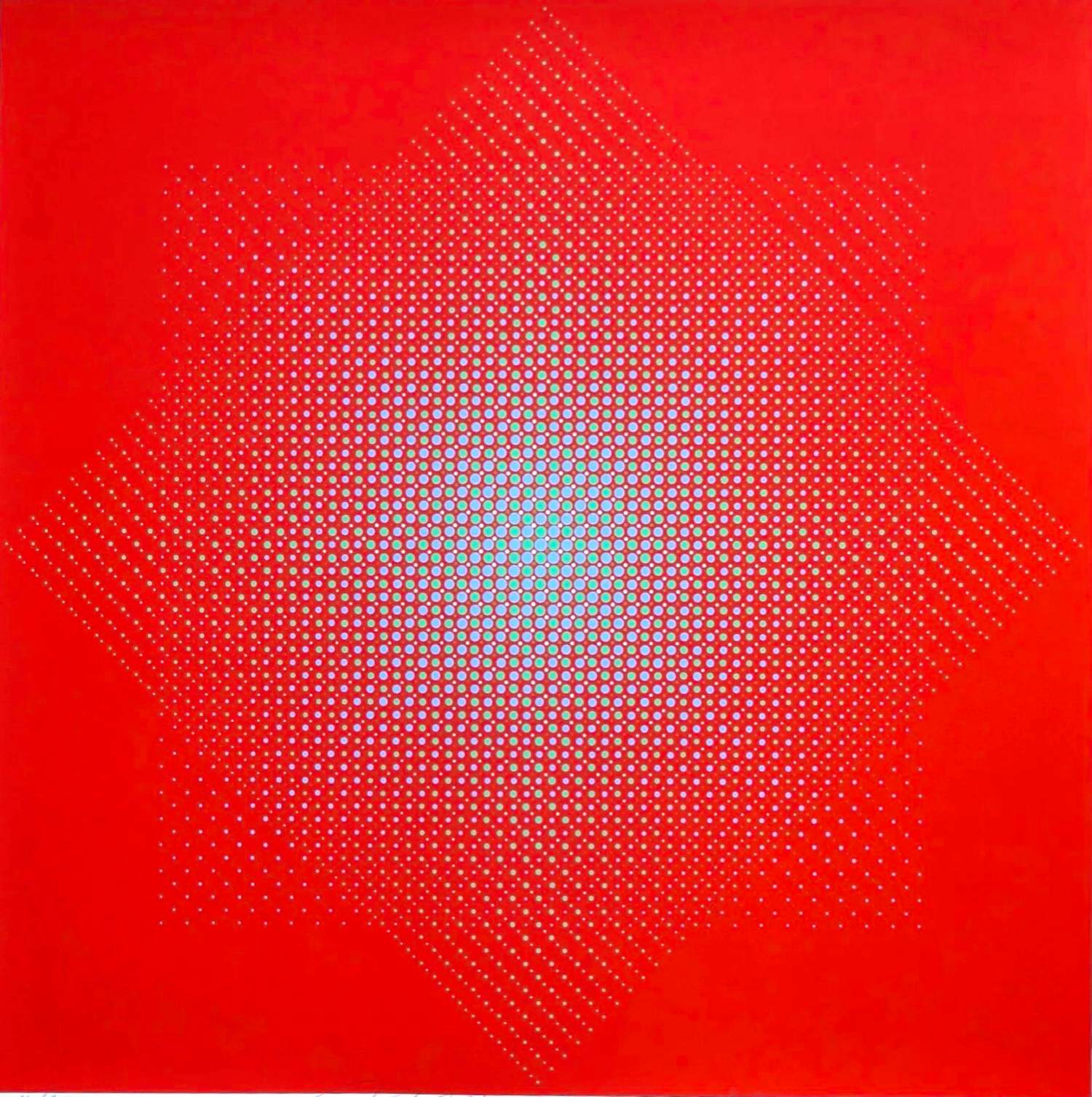 Almir Mavignier Da Silva - Siebdruck - Auflage von 200 - signiert - nummeriert - (90 x 90 cm) kopen? Bied vanaf 399!