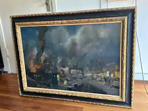 Herman Heijenbrock - Bedrijvigheid op een laadkade verkauft für € 3250!