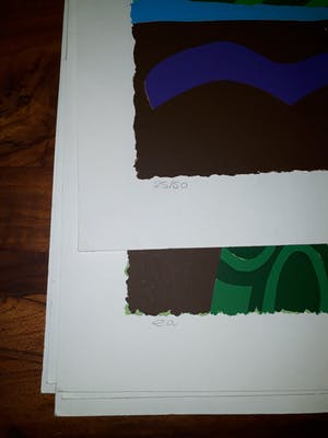 Peter Wiemers - 7 grote zeefdrukken kopen? Bied vanaf 69!