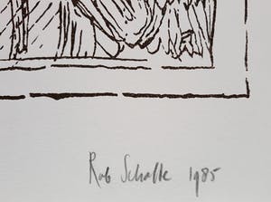 Rob Scholte - Utopia, zeefdruk kopen? Bied vanaf 70!