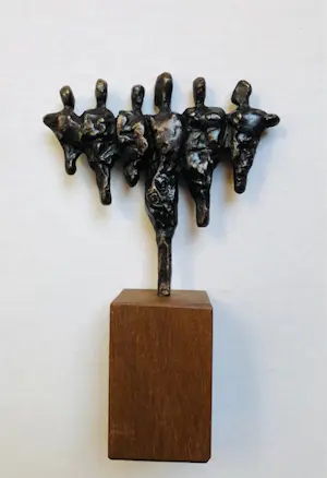 Jos Gielen - Samen - Beeld Brons kopen? Bied vanaf 89!