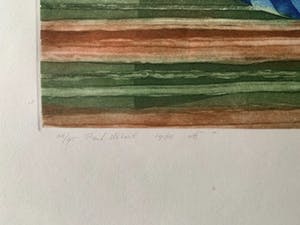 Paul Elshout - Vrouw in Blauw. kopen? Bied vanaf 25!