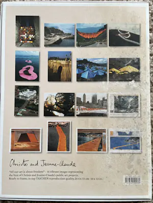 Christo - All our Art is about Freedom - Gesigneerd en Origineel stuk stof "The Gates" kopen? Bied vanaf 275!