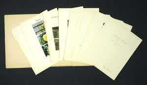 Peter Hutchinson - Alphabet Cottage - About a garden and the changes that take place. verkocht voor € 1!