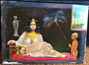 Jean Thomassen - C4661-6 - egyptische vrouw met dienaar kopen? Bied vanaf 750!