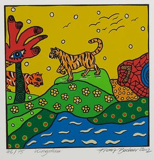 Franz Bodner - Zeefdruk, Kingdom kopen? Bied vanaf 1!