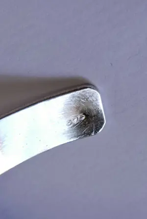 handgemaakte echt zilveren open  armband met verschillende Edelstenen kopen? Bied vanaf 55!