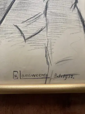 Clemens van Lamsweerde - Jongeman met pet kopen? Bied vanaf 120!