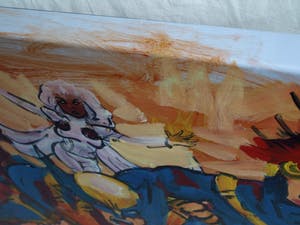 Peter Klashorst - Acrylverf op doek , “MARVEL” - GROOT – 2018 – 60 x 105 cm kopen? Bied vanaf 350!