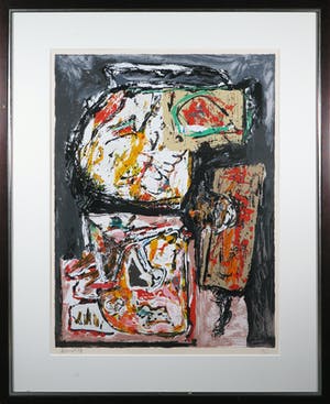 Jacques Doucet - Litho, Zonder Titel - Ingelijst (Groot) kopen? Bied vanaf 200!