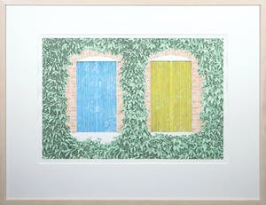 Clemens Zijlmans - Zeefdruk, Tweeluik - Ingelijst kopen? Bied vanaf 1!