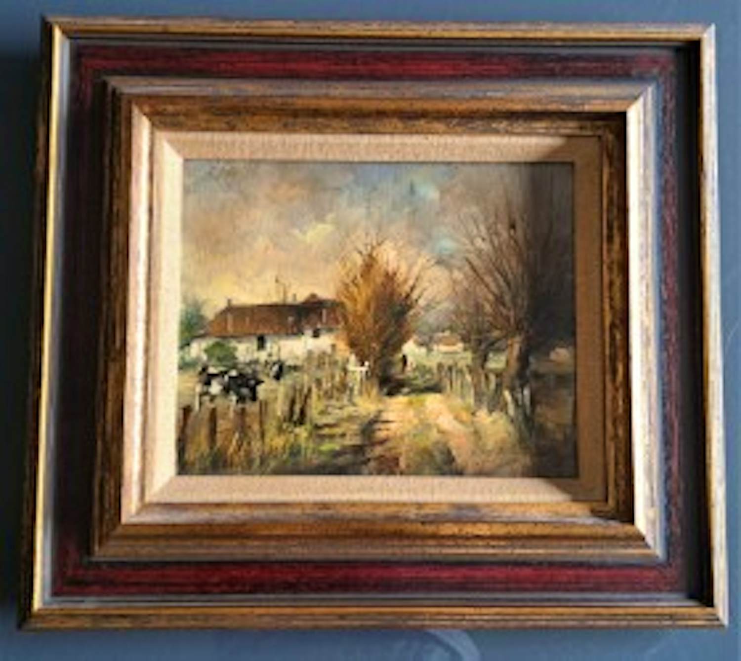 Willem Haenraets - Landschap bij Epen verkocht voor € 50!