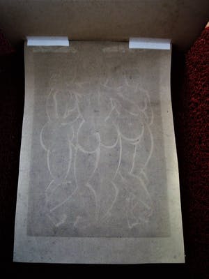 Andre Derain - Originele gesigneerde 1920 Houtsnede "3 naakte dames" zeer kleine oplage (20) kopen? Bied vanaf 63!