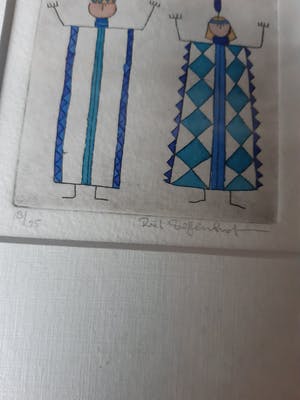 Riet Telgenhof - Twee personen in gewaden kopen? Bied vanaf 10!