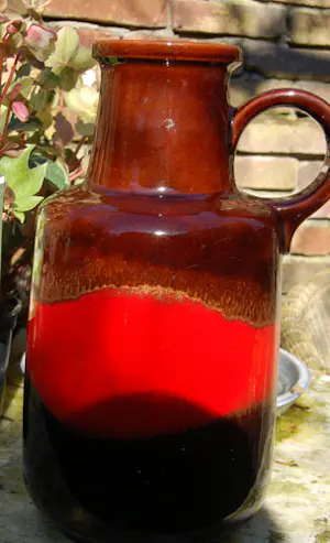 Scheurich Keramik - imposante vloervaas met oor kopen? Bied vanaf 45!