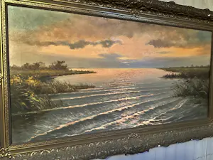 Cornelis Waterman - Waterlandschap kopen? Bied vanaf 150!