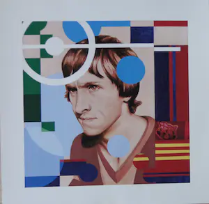 Corneille - JOHAN CRUIJFF / KIST MET 5 KLEURZEEFDRUKKEN / VERZAMELOBJECT / € 2.195 kopen? Bied vanaf 295!