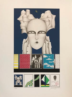 Patrick Conrad - Zeefdruk - 1977 - Gesigneerd - 75/250 kopen? Bied vanaf 55!