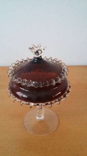 Niet of onleesbaar gesigneerd - Antieke Murano bonbonschaal kopen? Bied vanaf 1!