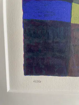 Ton Schulten - mooi ingelijste zeefdruk kopen? Bied vanaf 245!