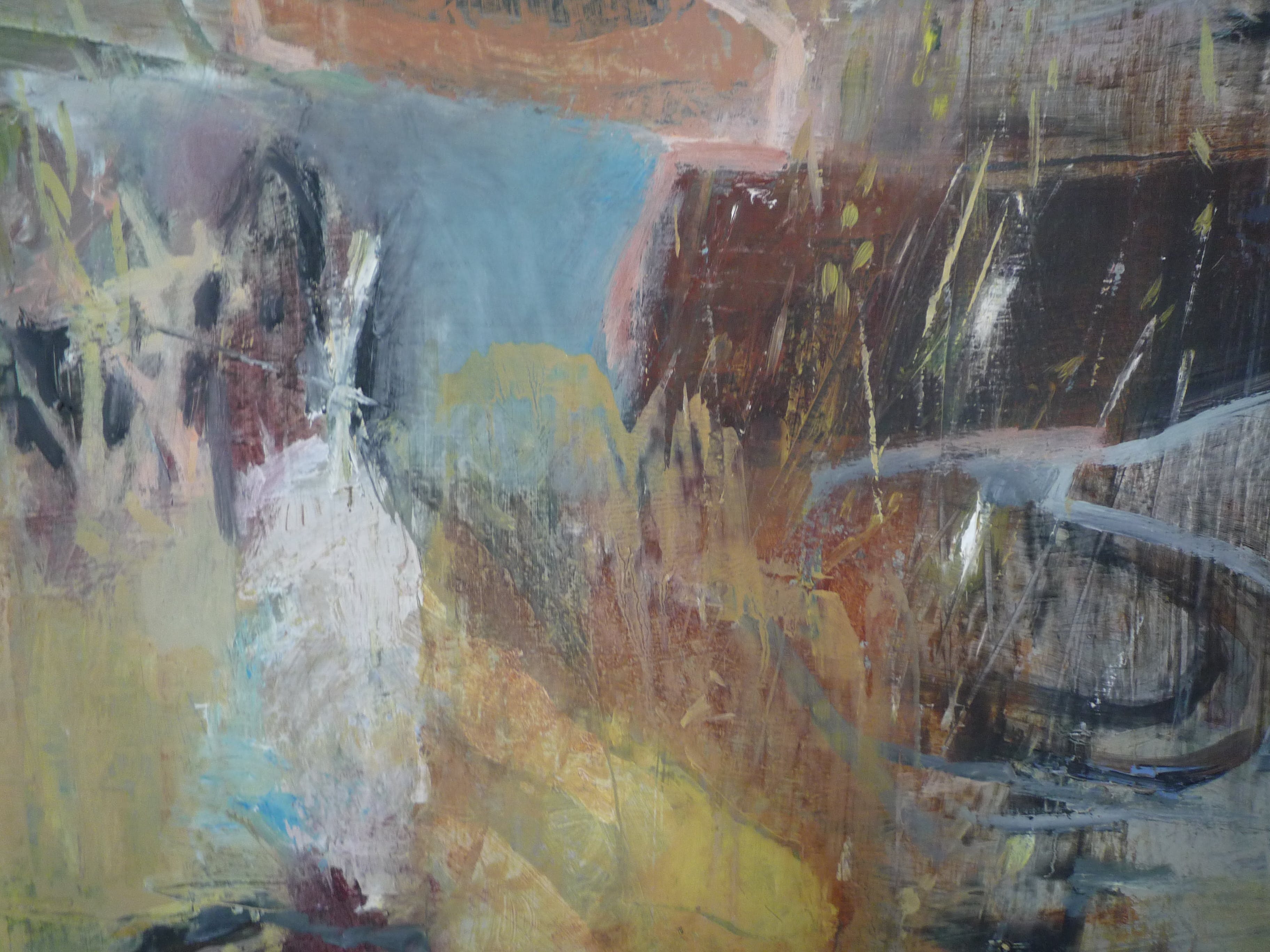 Irene van den Bos - Abstract Landscape kopen? Bied vanaf 40!