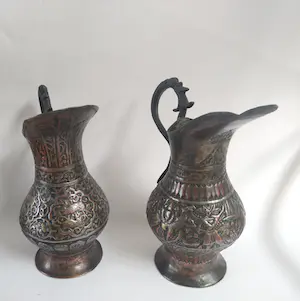 Perzië - Antik verzierte Wasserkrüge kopen? Bied vanaf 50!