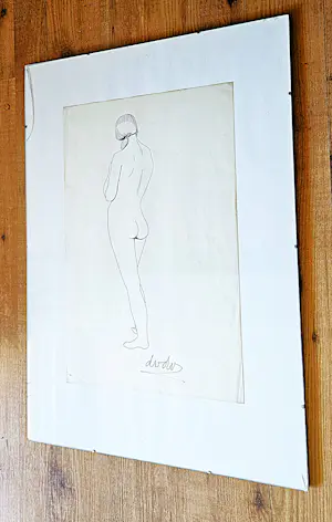 Dora van der Veen - staande naakt. kopen? Bied vanaf 49!