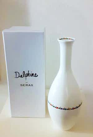 Delphine Boel - Vaas 'Love' met certificaat (niet meer in handel te koop) verkocht voor € 55!