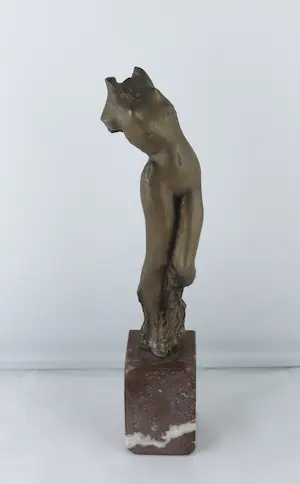 Blanka Voldrichová - Brons, Vrouwfiguur naakt kopen? Bied vanaf 250!