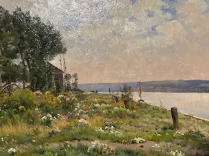 Mario Carl-Rosa - Summer French landscape kopen? Bied vanaf 2000!