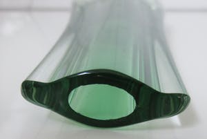 Flavio Poli - Groene Sommerso Teardrop vaas - uitvoering Seguso Vetri kopen? Bied vanaf 70!