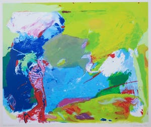 Jan van Diemen - Zeefdruk, Zonder titel kopen? Bied vanaf 20!