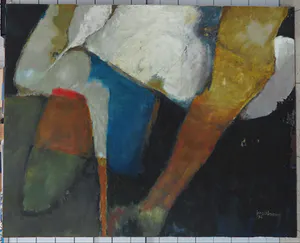 Jos Schimmer - Olieverf op doek, Compositie voor An (Groot) kopen? Bied vanaf 1!